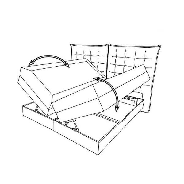 AURA Box Spring Bed Bed Bath & Beyond 25323764