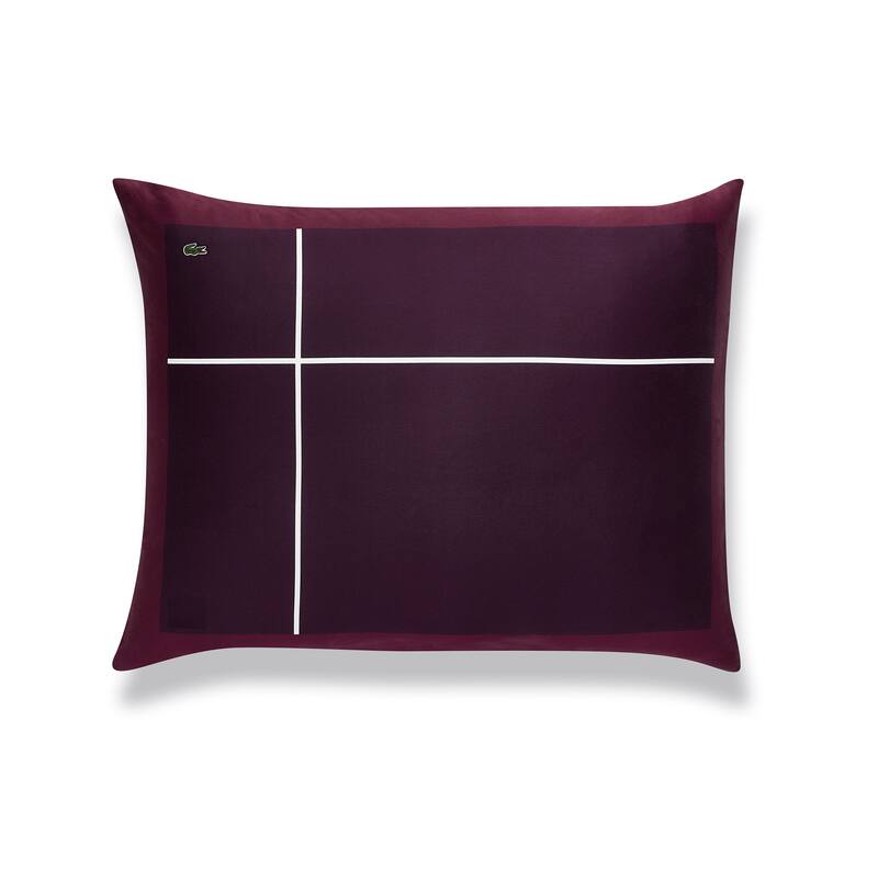 Lacoste Playful Checks 300TC 100% Cotton Sateen 3-Piece Comforter Set