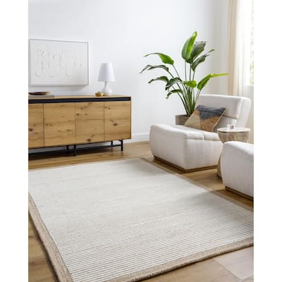 Livabliss Las Palmas Cottage Border Area Rug