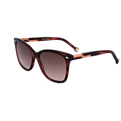 Carolina Herrera Woman 54mm Burgundy Horn Sunglasses HER0137-S-K4G-54