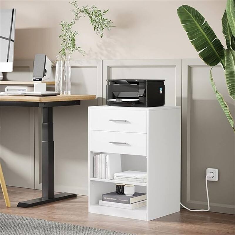 Nightstands Set of 2 with 2 Drawers