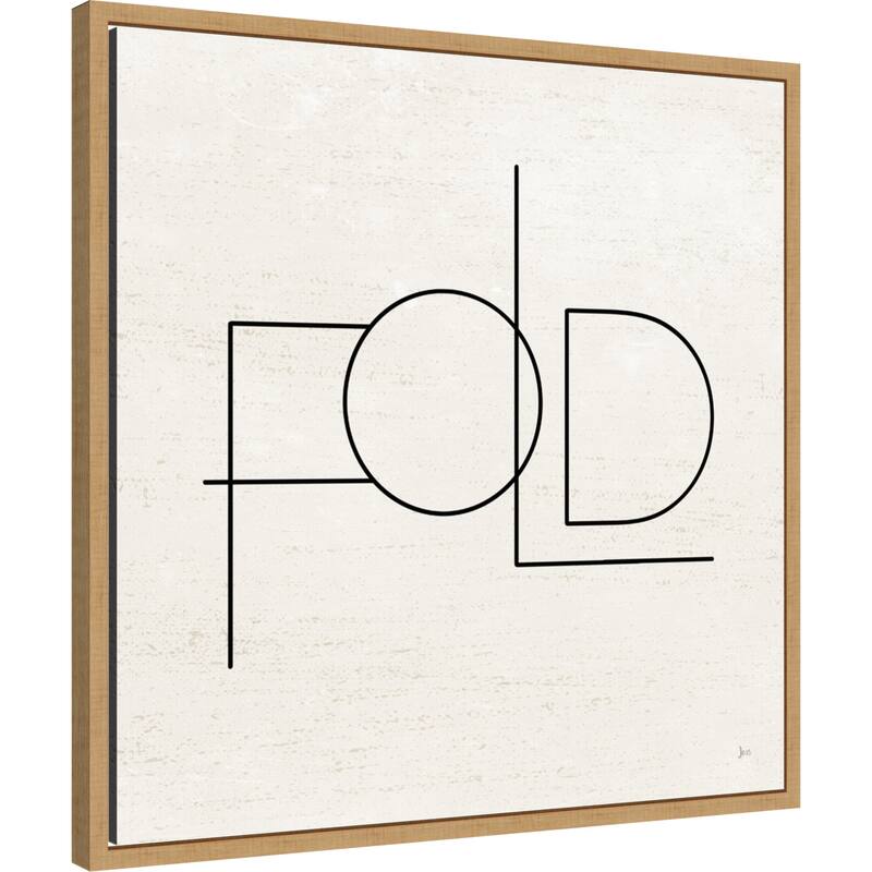 Wash Dry Fold III Laundry by Jess Aiken Framed Canvas Wall Art Print