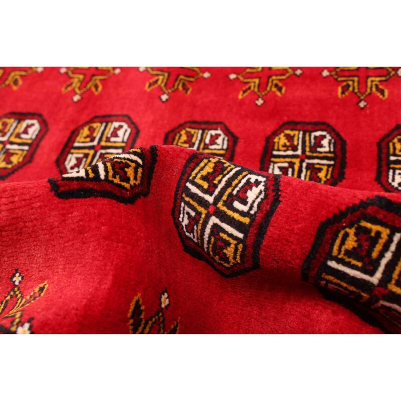 ECARPETGALLERY Hand-knotted Khal Mohammadi Red Wool Rug - 8'2 x 10'9