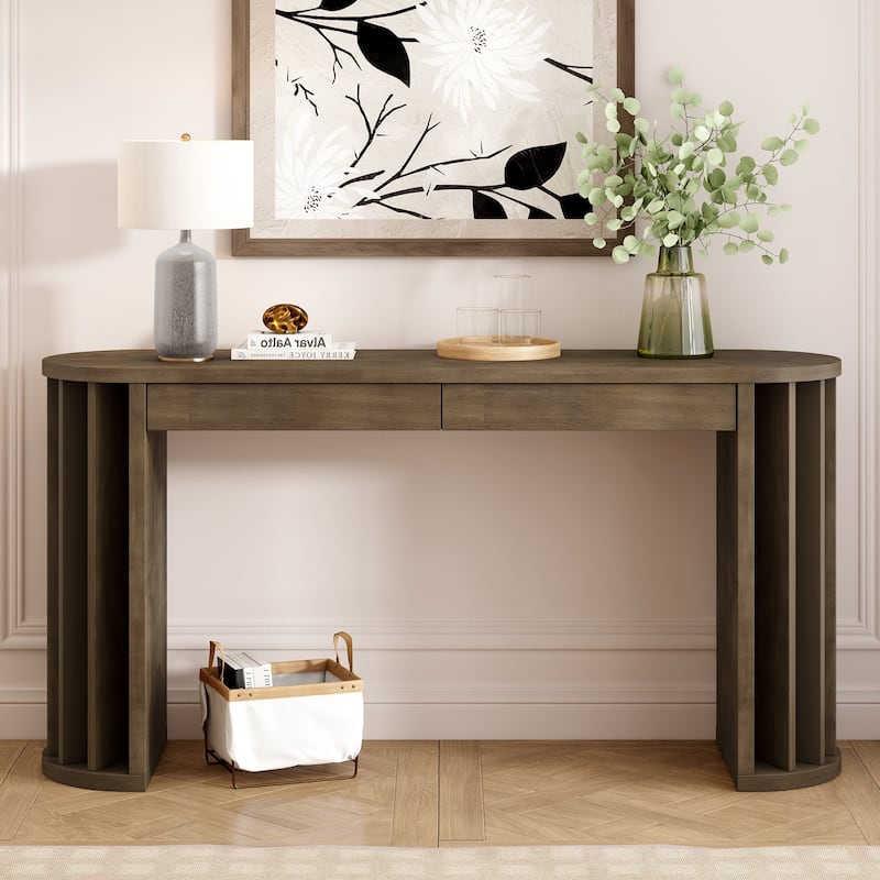 Console Table with two drawers
