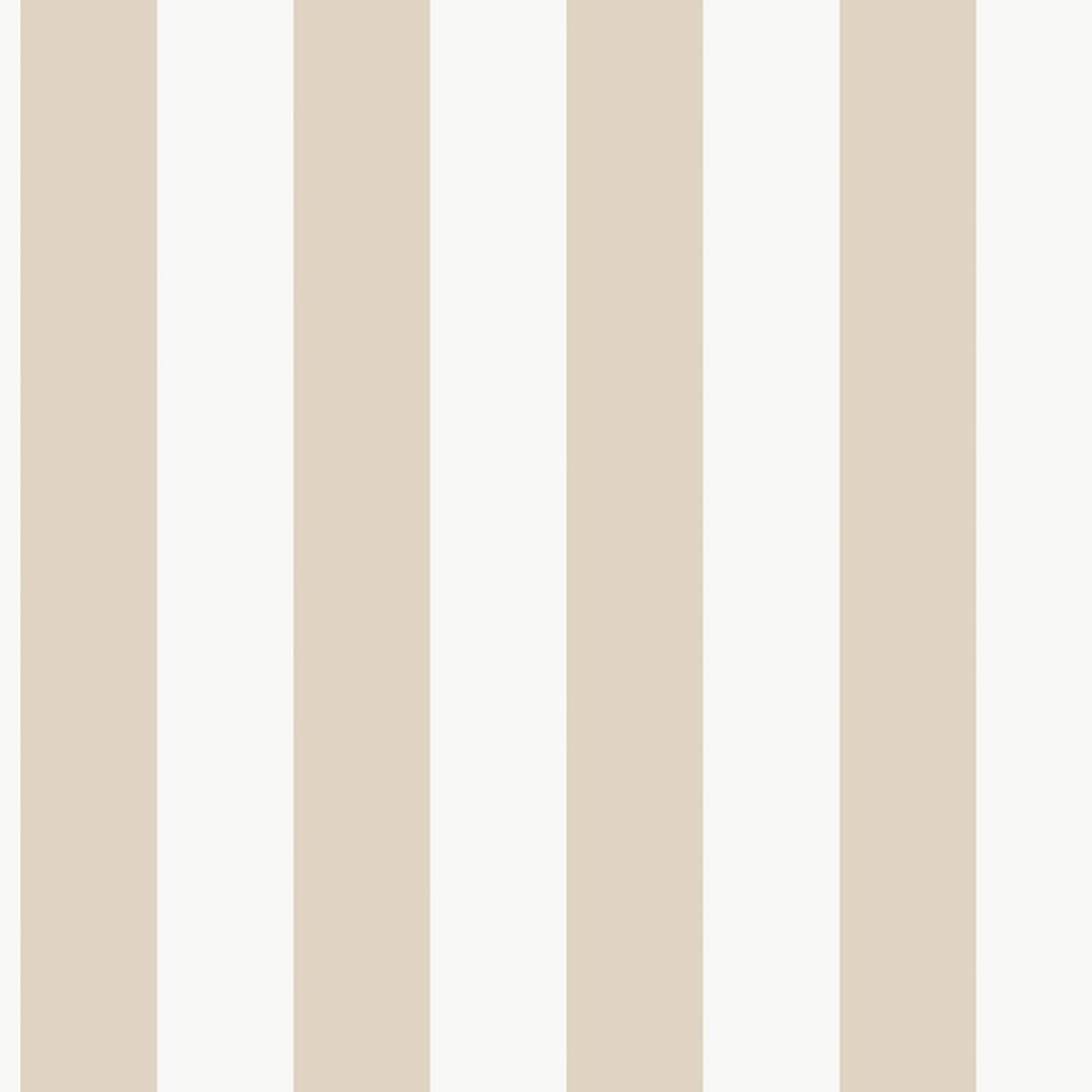 Galerie Wallcoverings Smart Stripes 3 Awning Stripe Vinyl on Non-woven Sheen Wallpaper Roll - 33 feet long x 21 inches wide
