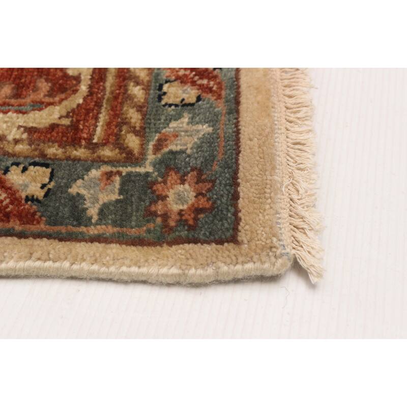 ECARPETGALLERY Hand-knotted Jules Sultane Ivory Wool Rug - 7'8 x 9'9