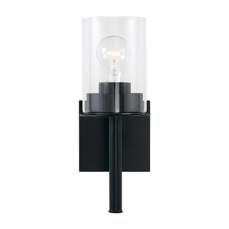 Mason 1-light Wall Sconce w/ Clear Glass