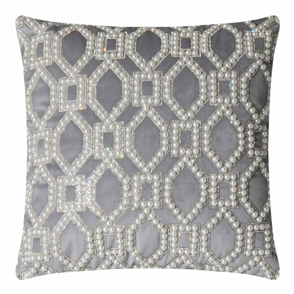 Sparkles Home Pearl Lattice Pillow