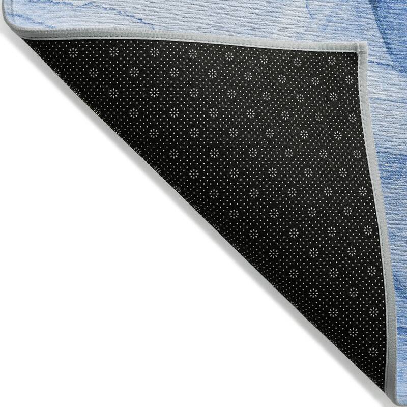 Dava Modern Art-Inspired Weather Resistant Timeless Fusion Outdoor Rug