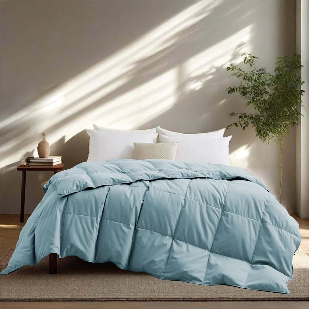 Lightweight to Heavyweight Premium White Goose Down Comforter Duvet Insert