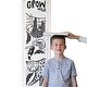 preview thumbnail 4 of 3, Wee Gallery Growth Chart - Rainforest