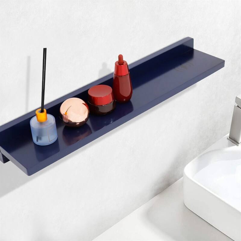 Wireless Charging Shelf And Frameless Bathroom Vanity Mirror Set