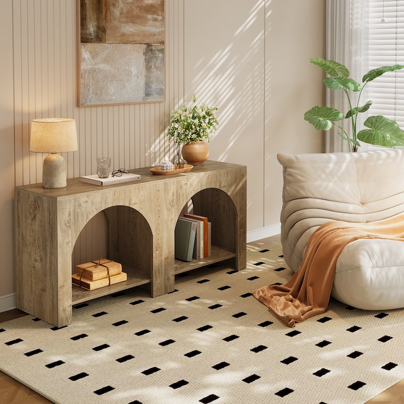 Farmhouse Night Stand Bedside Table for Bedroom Home Living Room