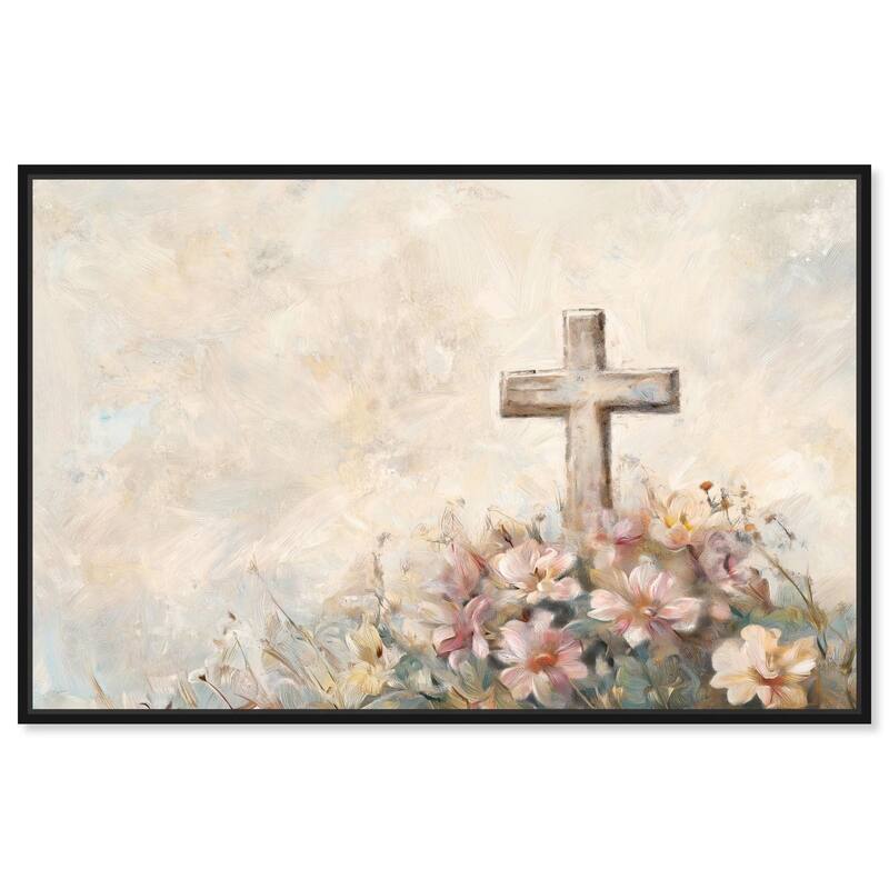 Blessed Remembrance Canvas by Art Remedy - Black - 54" x 36"