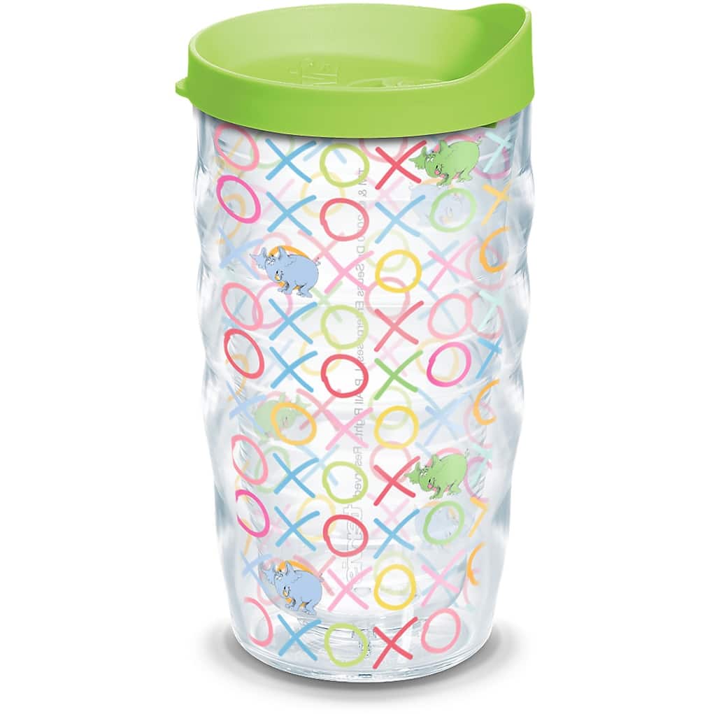 Tervis Dr. Seuss Horton XOXO Made in USA Double Walled Insulated Travel Tumbler, Classic - 10oz Wavy