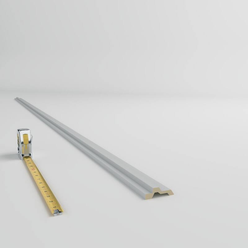 3/4"H x 2 3/8"P x 96"L Andrew Crown Moulding - 1-Pack