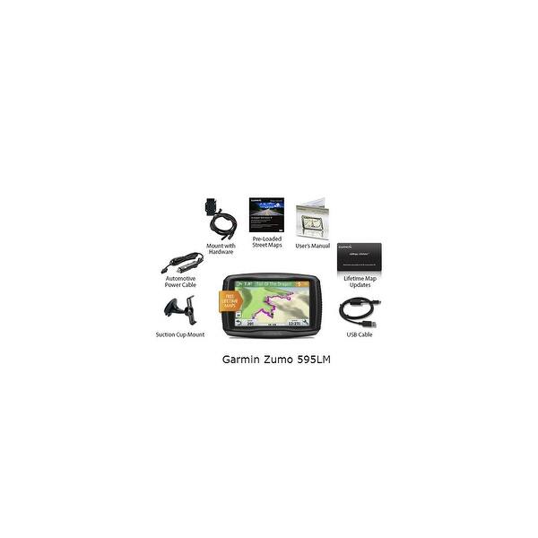 Shop Garmin Zumo 595lm 5 Inch Glove Friendly Touch Screen Motorcycle Gps W Lifetime Map Updates Overstock 18742343