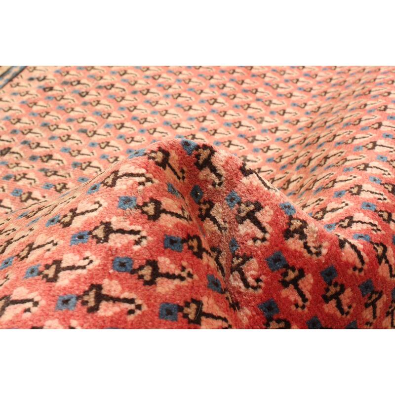 ECARPETGALLERY Hand-knotted Andelz Red Wool Rug - 3'0 x 4'9