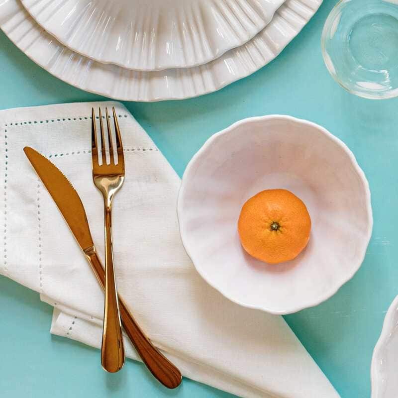 viva by VIETRI Bari White Cereal Bowl