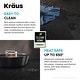preview thumbnail 12 of 146, KRAUS Bellucci Workstation Topmount Drop-in Granite Kitchen Sink