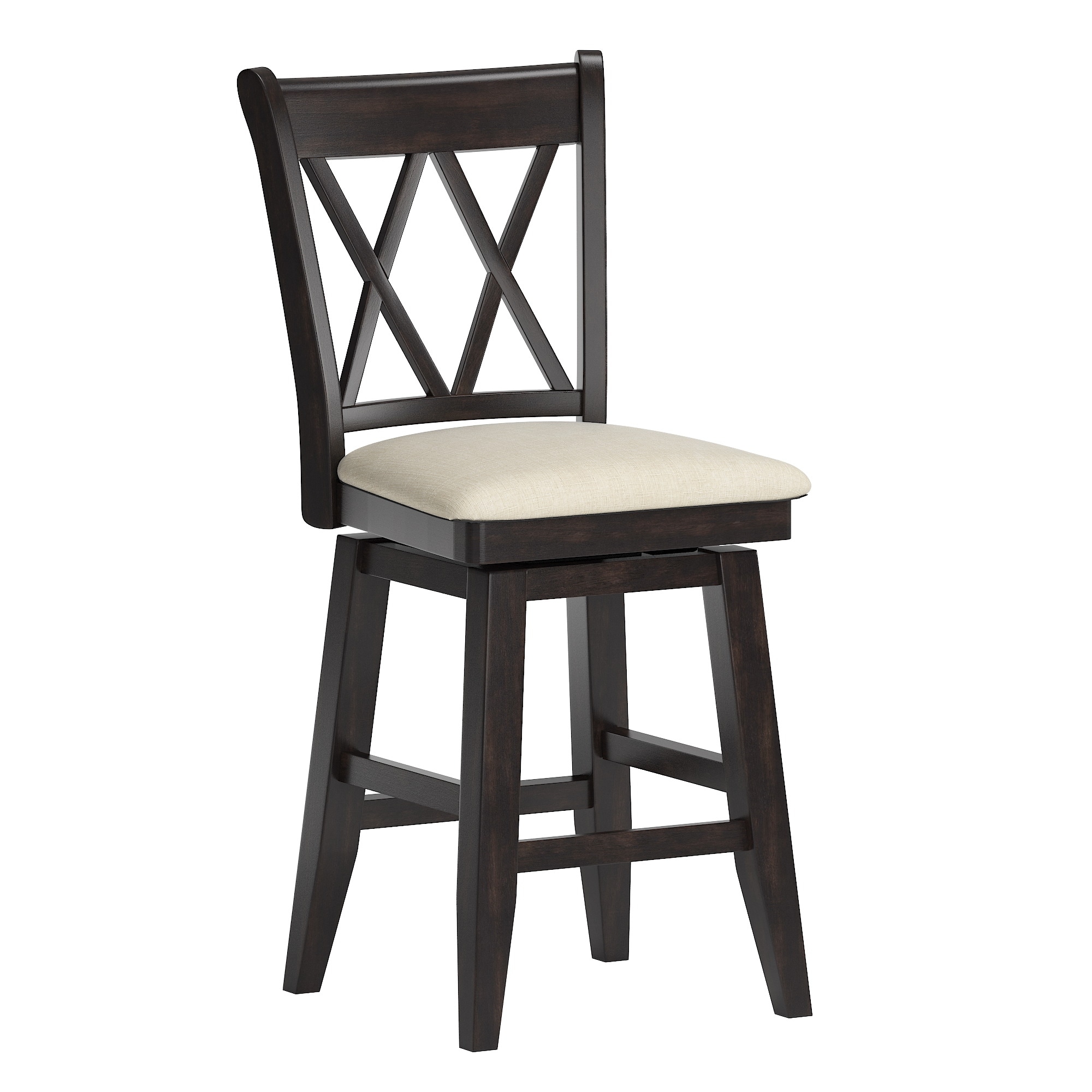 International concepts double discount x back swivel stool