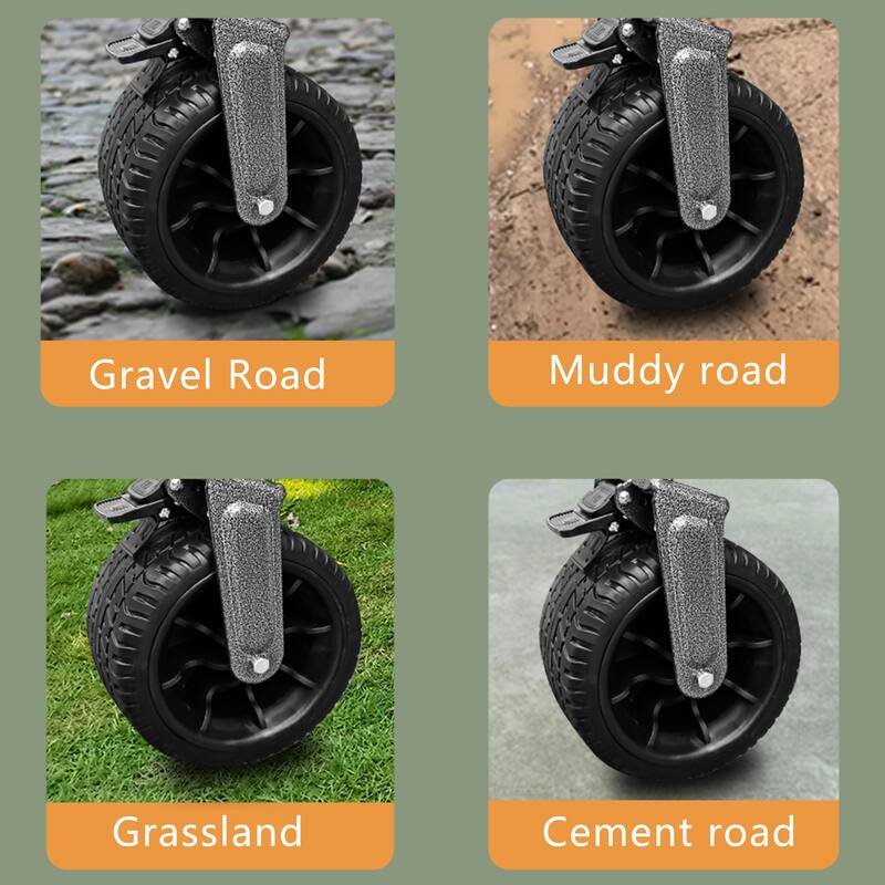 Utility Park Garden Cart - Folding Camping & Picnic Trolley, Green