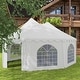 preview thumbnail 9 of 8, Outsunny 22 x 16 ft Party Tent, Wedding Tent with Sidewalls, Heavy Duty Event Tent with 2 Doors and 6 Windows