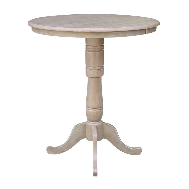 International Concepts Round Pedestal Table