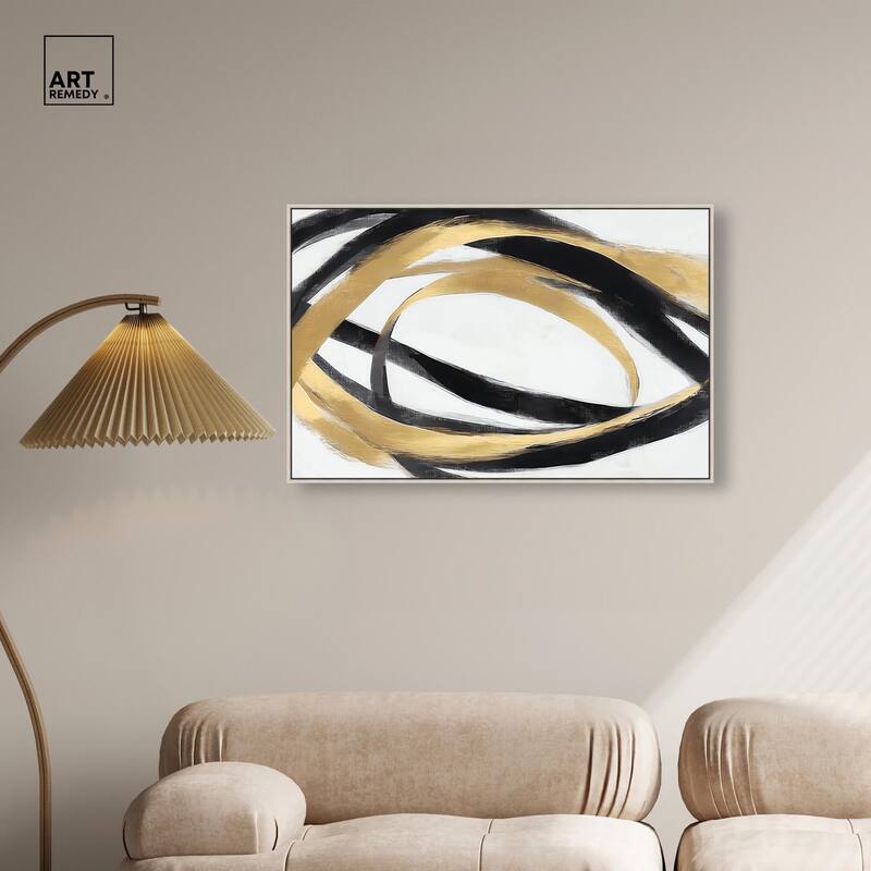 Loops of Luxury II Canvas by Art Remedy