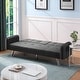 preview thumbnail 13 of 18, Living Room Modern Sleeper Sofa with 2 Cup Holders