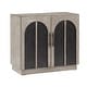 preview thumbnail 2 of 6, Coast to Coast Nichols 2 Door Cabinet Black Grey