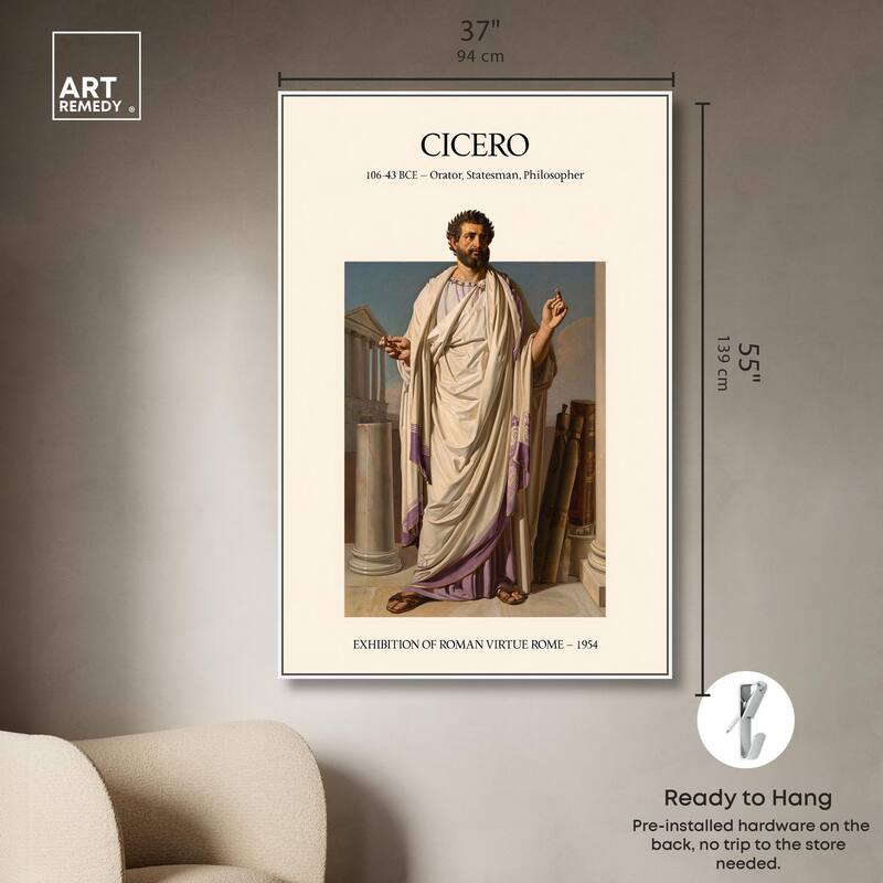Visual Representation of Cicero Canvas by Art Remedy