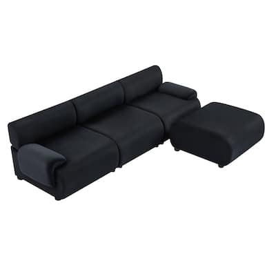 Deep Seat Cloud Couches Lambswool Large 3 Seater Couch Accent Sofa