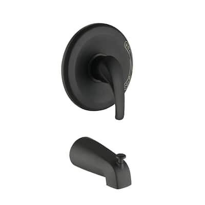 YASINU Wall Mounted Tub Spout And Shower Valve Kit