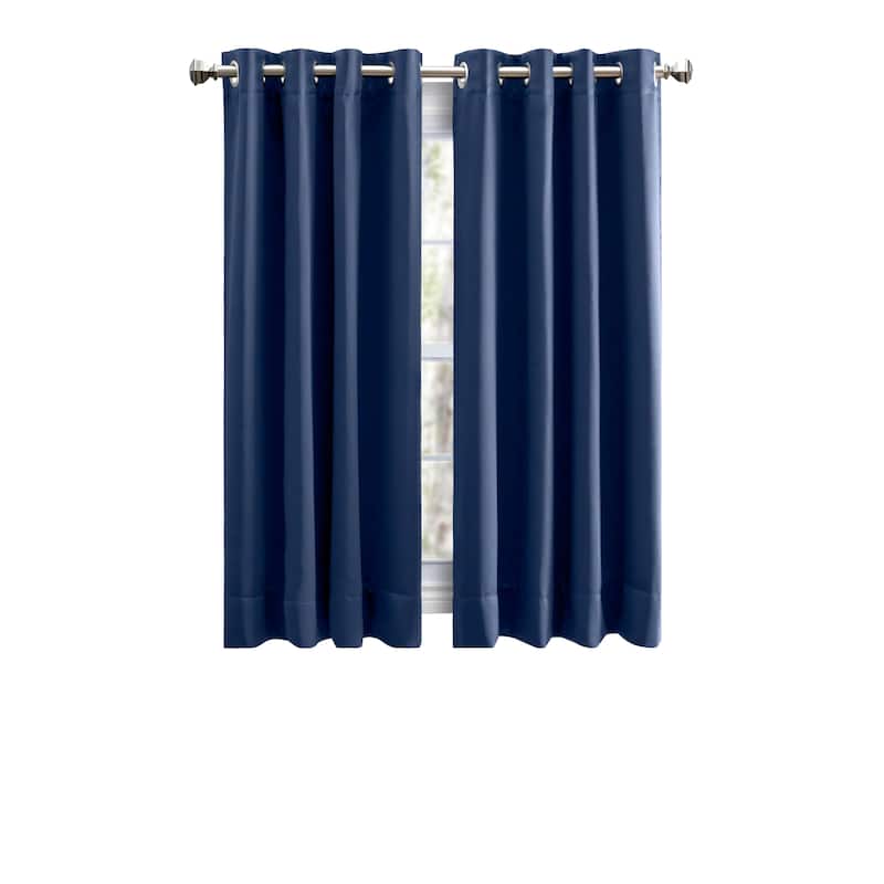 Ultimate Blackout 45-inch Short Length Grommet Curtain Panel