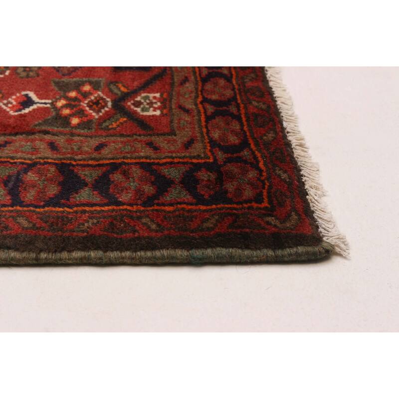 ECARPETGALLERY Hand-knotted Andelz Copper Wool Rug - 3'4 x 4'11