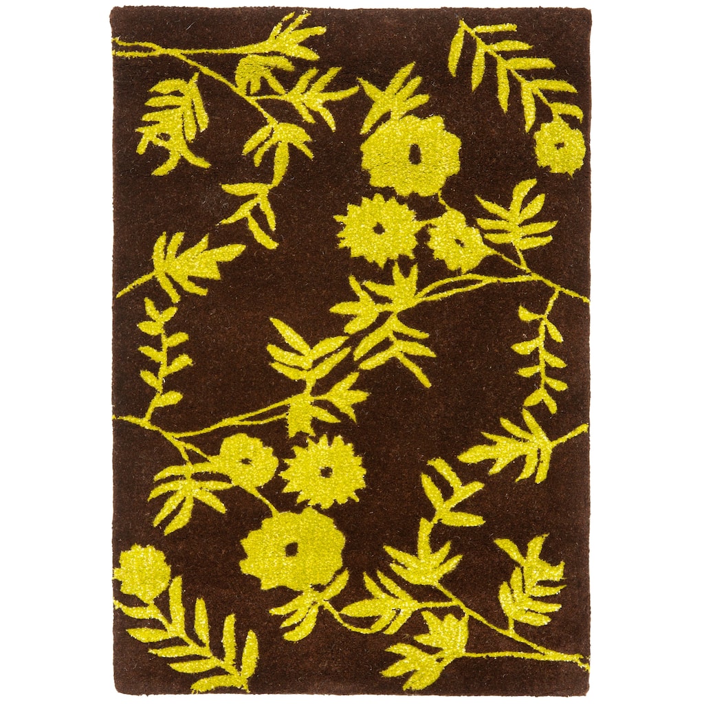 SAFAVIEH Handmade Soho Chelsey Floral N.Z. Wool Rug