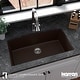 preview thumbnail 13 of 65, Karran Undermount Quartz 32 in. Single Bowl Kitchen Sink Kit