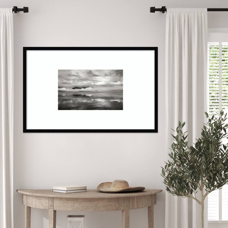 Ashokan Reservoir No. 1 by Kelly Sinclair Wood Framed Wall Art Print