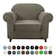 Subrtex Stretch Armchair Slipcover 1 Piece Spandex Furniture Protector - Olive Green