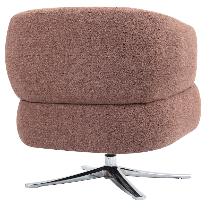 Cuddle-Style Leisure Swivel Sofa Chair, Suitable For Balconies, Studies And Living Rooms