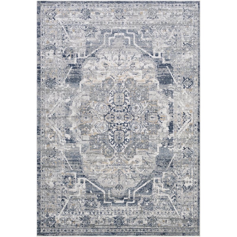 Livabliss Jolie Updated Traditional Medallion Area Rug