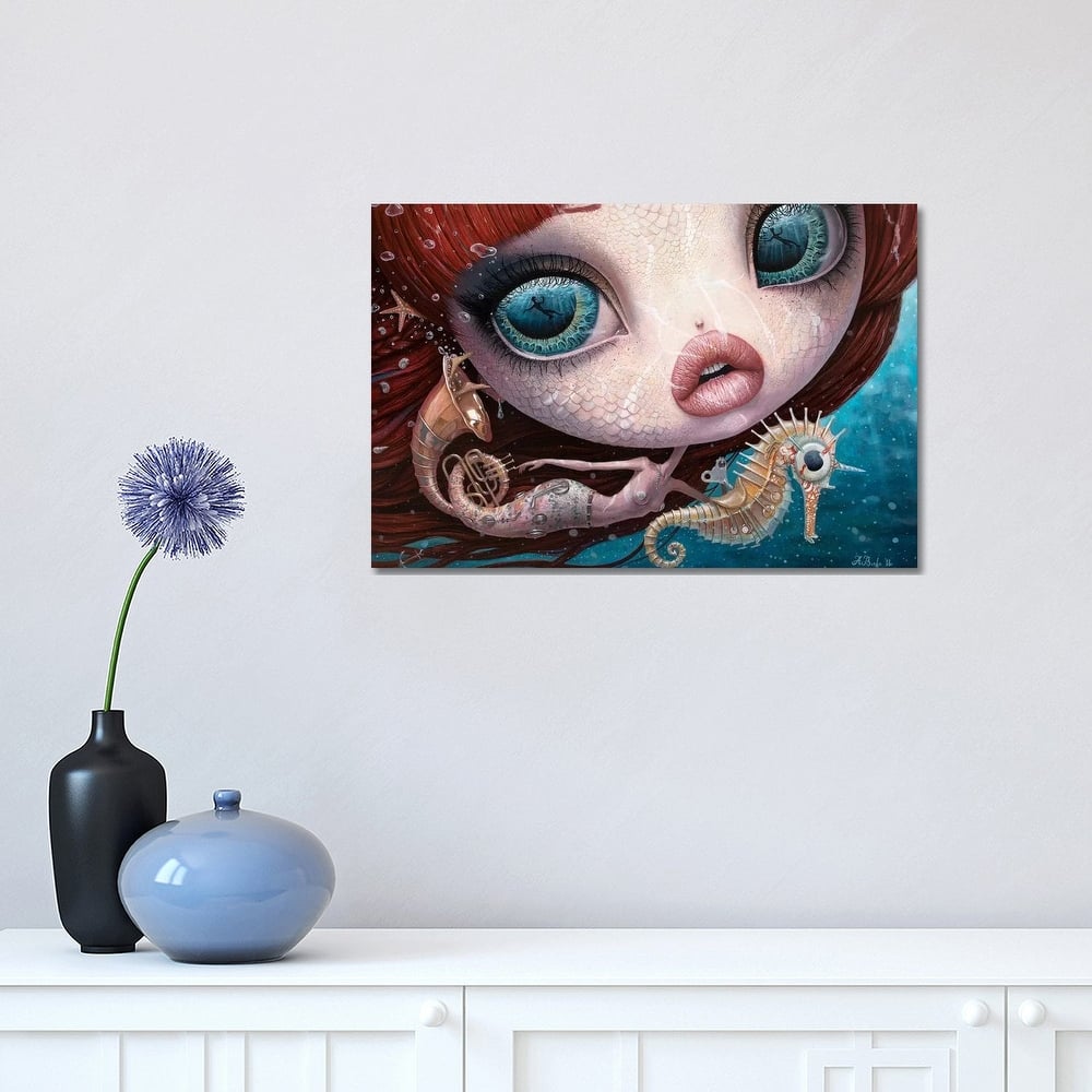 iCanvas "The Song Of The Sea" by Adrian Borda Canvas Print
