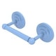 preview thumbnail 24 of 27, Allied Brass Prestige Que New Collection 2 Post Toilet Tissue Holder Flat Troll Blue