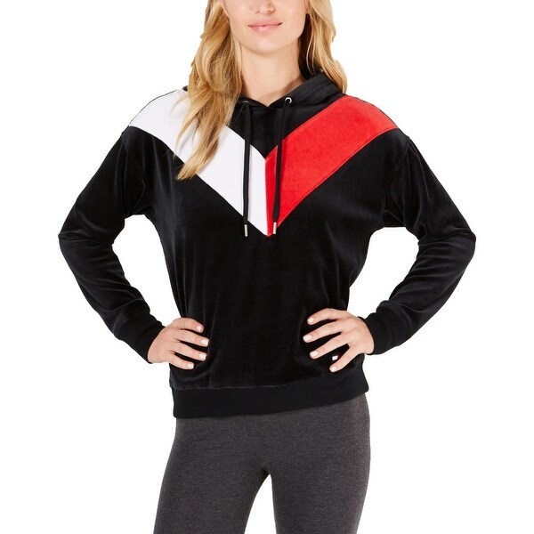tommy hilfiger black hoodie womens