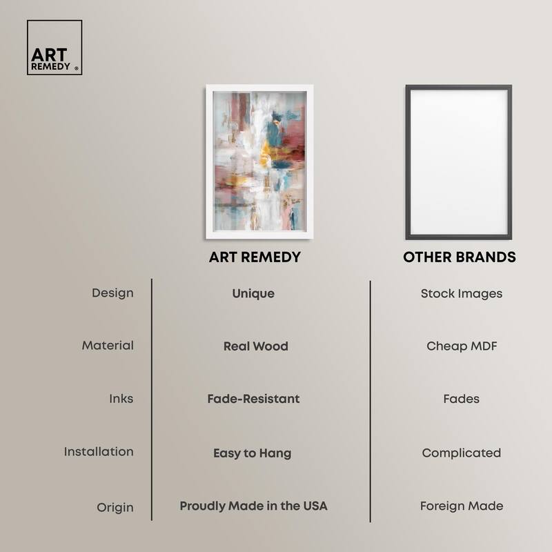 Warmth and cool III Shadowbox by Art Remedy