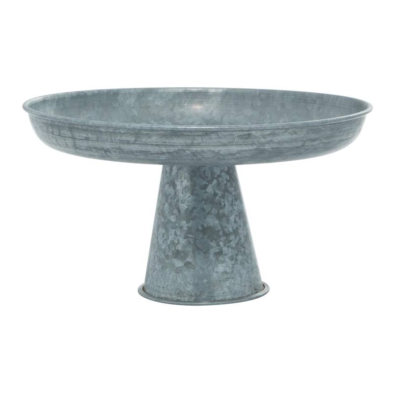 Gray Metal Cake Stand