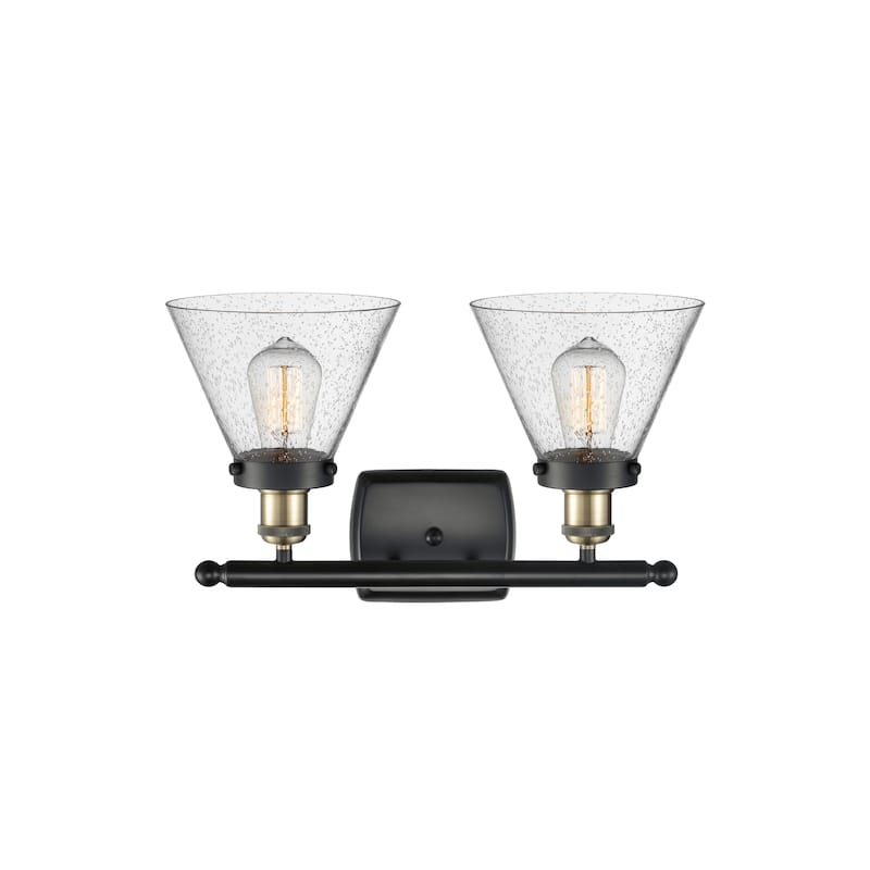 Innovations Lighting Ballston Urban Cone - 2 Light 18" Bath Vanity Light