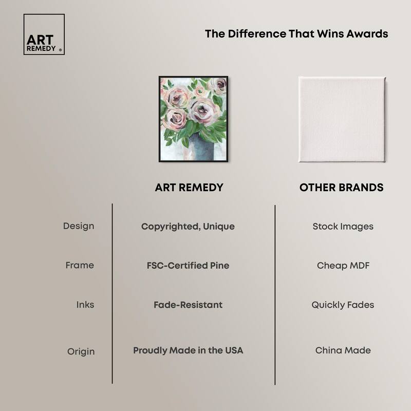 Flowers from my Garden Canvas by Art Remedy