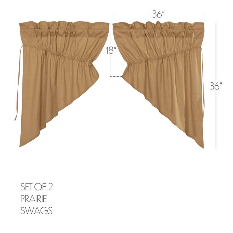 Simple Life Flax Ruffled Valance - 16x60 - Light Creme